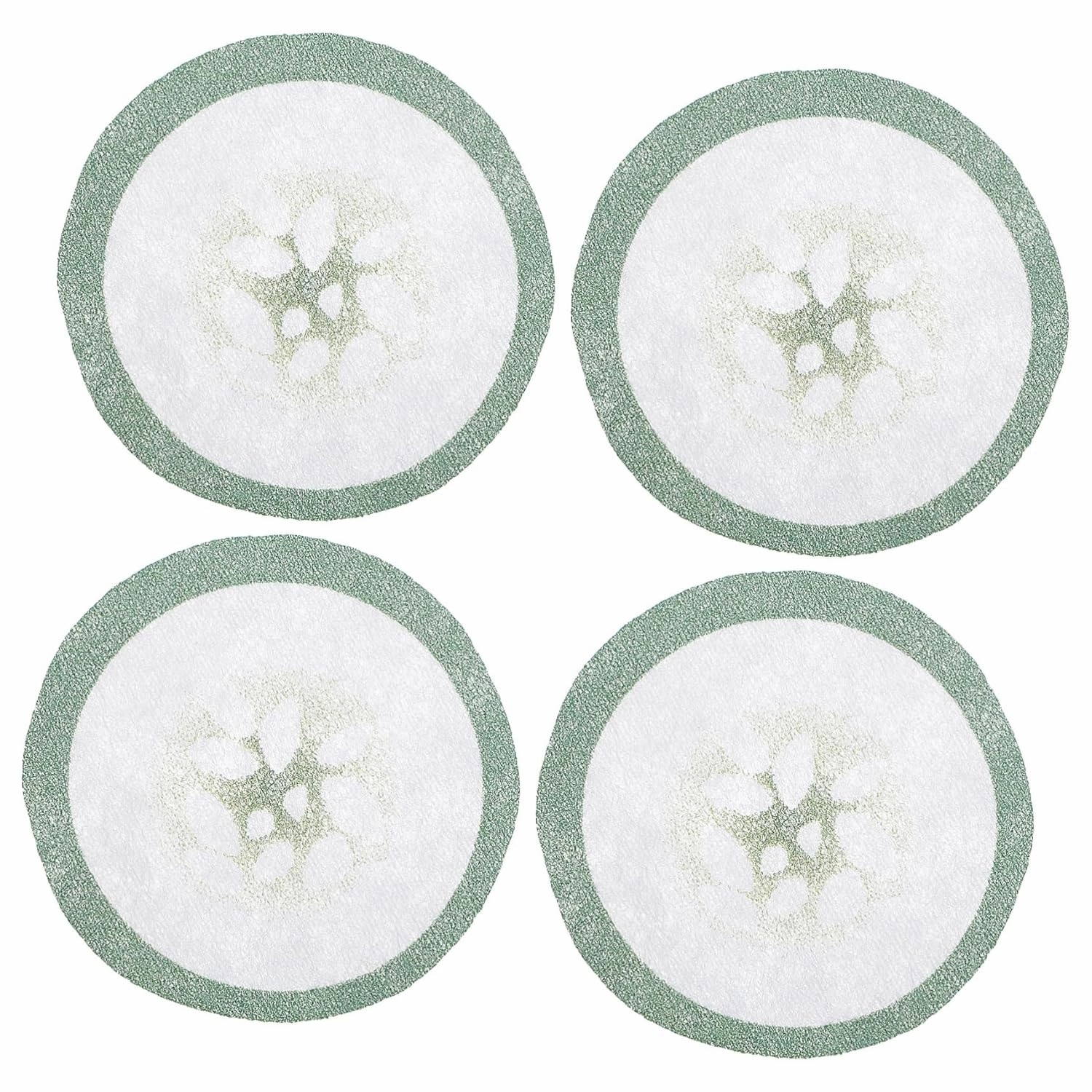 IMIKEYA Cooling Cucumber Eye Patches 100 Pack Sheet Masks for Eye Skin Care Nonwoven Beauty Mask