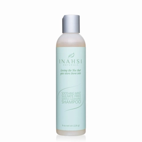 Inahsi Soothing Mint Sulfate Free Gentle Cleansing Shampoo
