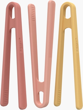 Inspire My Play Coral Silicone Mini Tongs - Kid Tweezers for Fine Motor Skills - Small Toddler & Preschool Toys