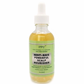 IPPY 100% Pure Natural Mint   Rice Powerful Scalp Nourisher 2oz