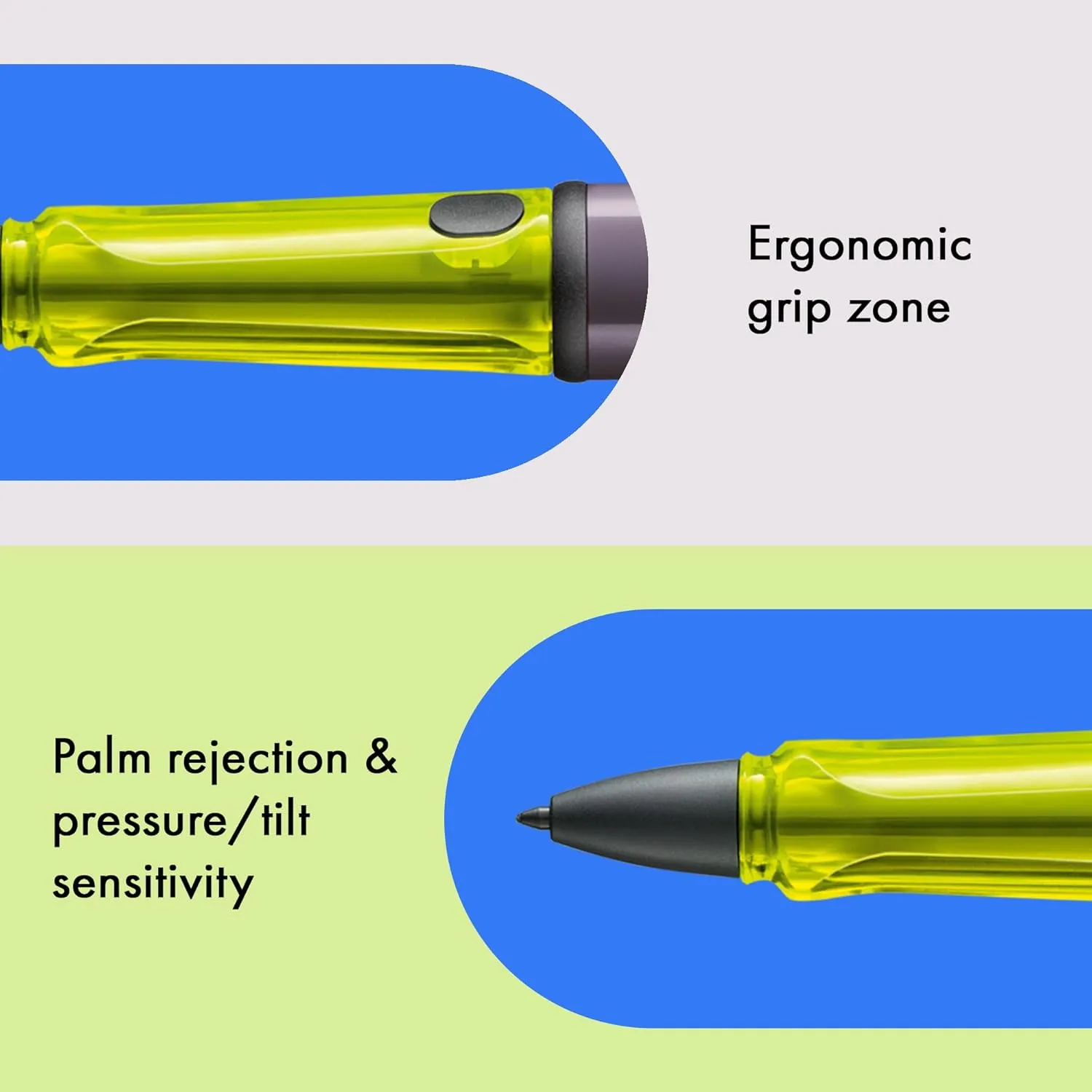 LAMY AL-Star EMR Aubergine (PC/EL tip) - Stylus Pen for Many Android Devices - Touchscreen Pen with Ergonomic Grip - Precise Writing & Drawing on Digital Media - with Function Button