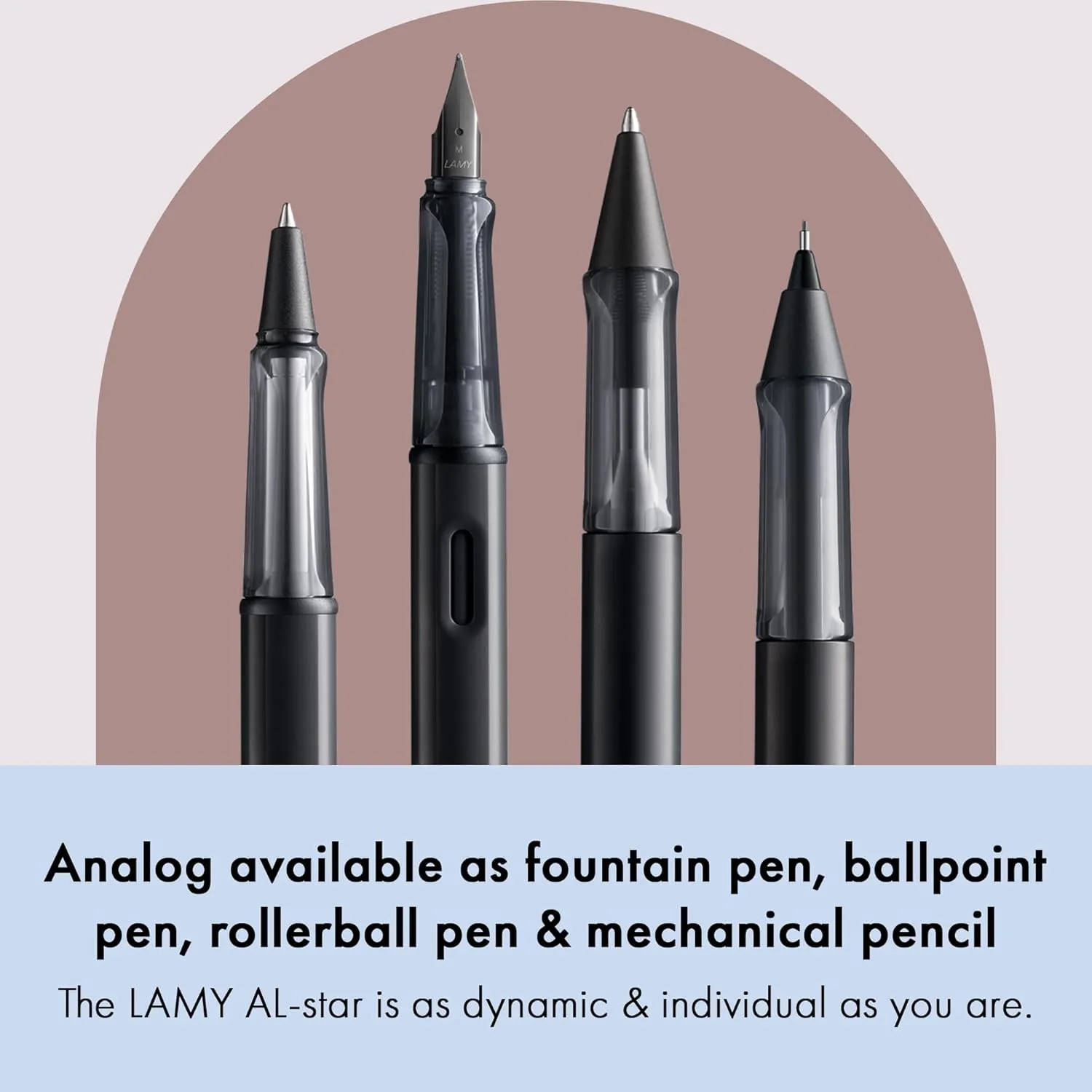 LAMY AL-Star EMR Black (PC/EL tip) - Stylus Pen for Many Android Devices - Touchscreen Pen with Ergonomic Grip - Precise Writing & Drawing on Digital Media - with Function Button