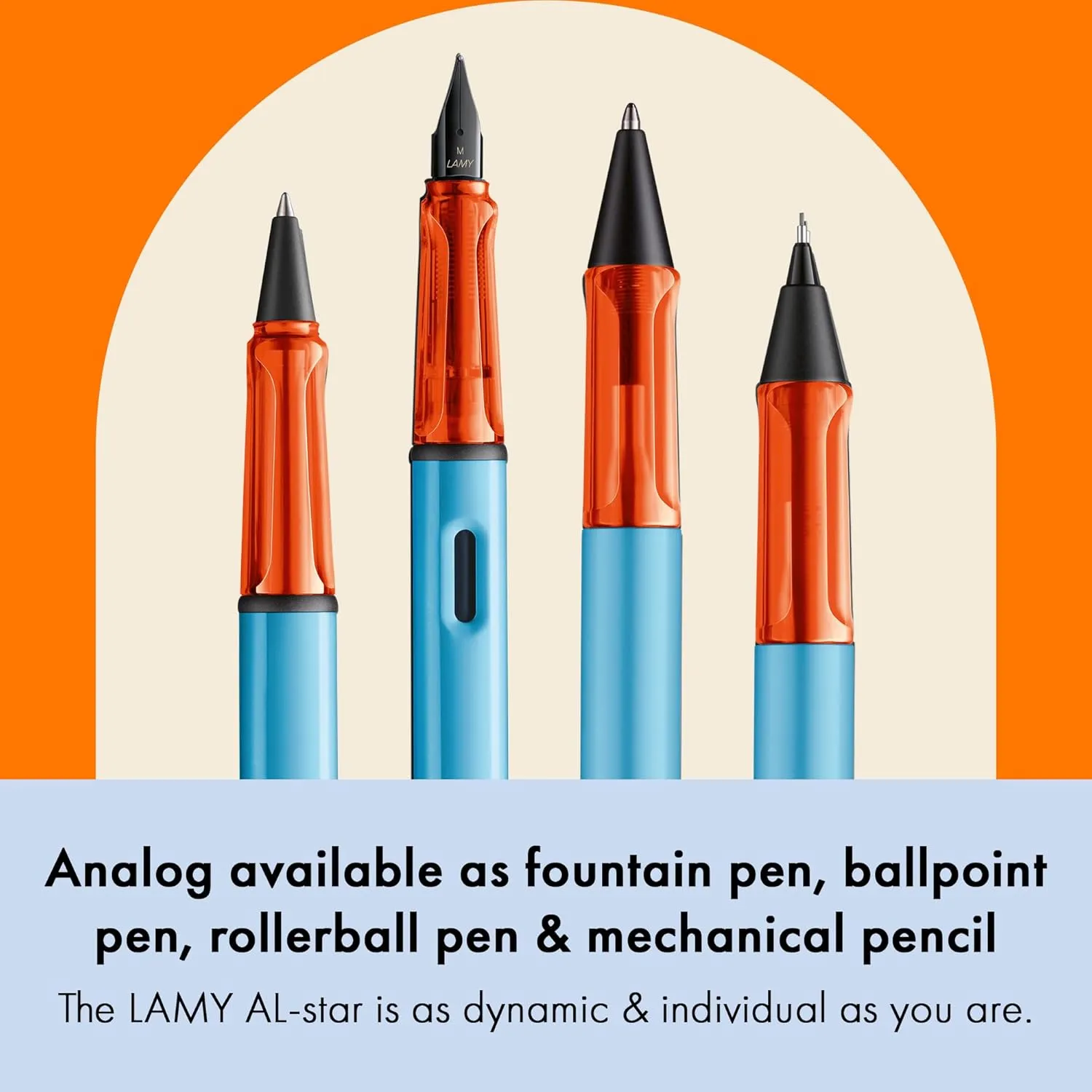 LAMY AL-Star EMR Denim (PC/EL tip) - Stylus Pen for Many Android Devices - Touchscreen Pen with Ergonomic Grip - Precise Writing & Drawing on Digital Media - with Function Button