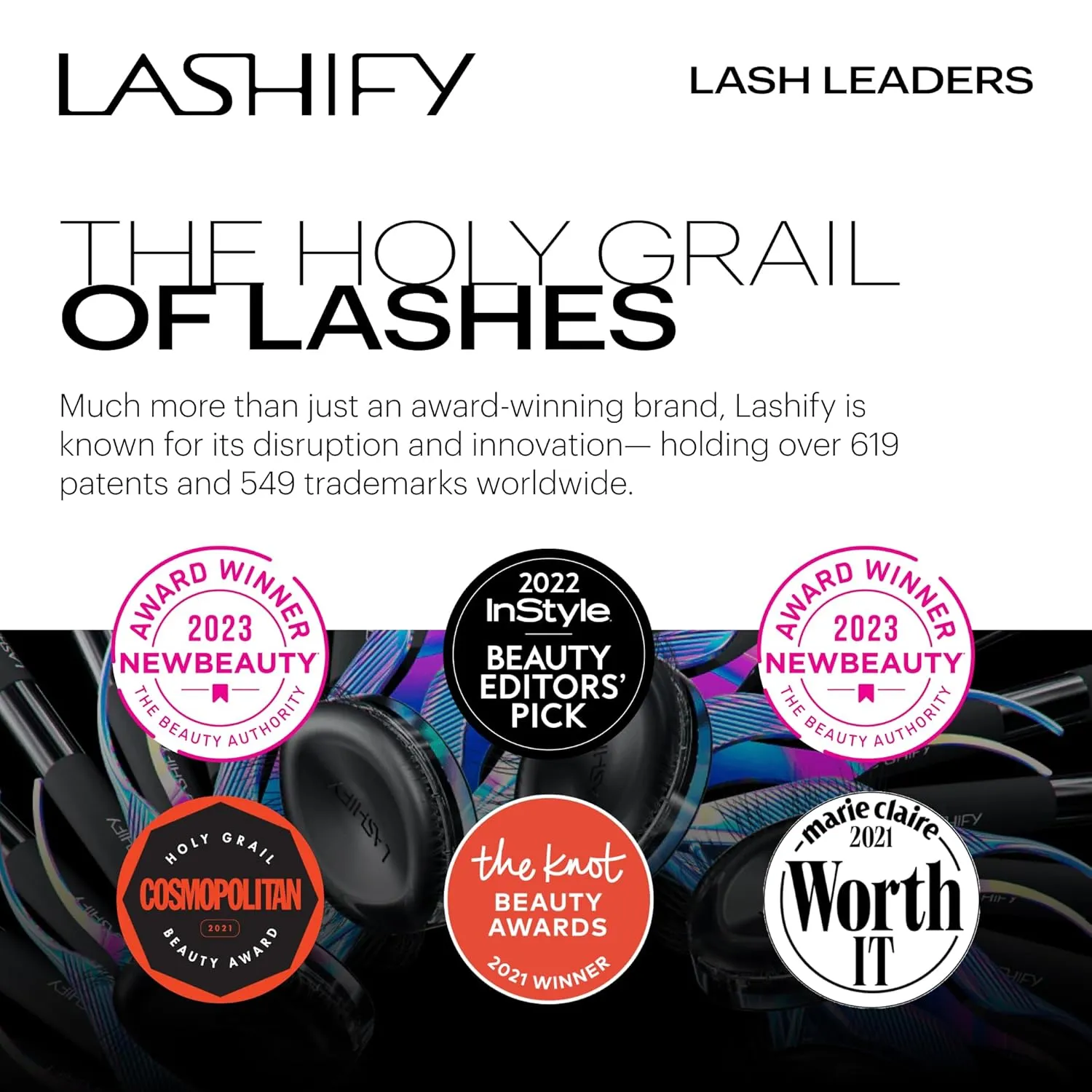 Lashify Plushy Tame 14mm Gossamer Lashes in Truffle Color, Easy DIY False Lashes for a Voluminous Yet Still Natural Look