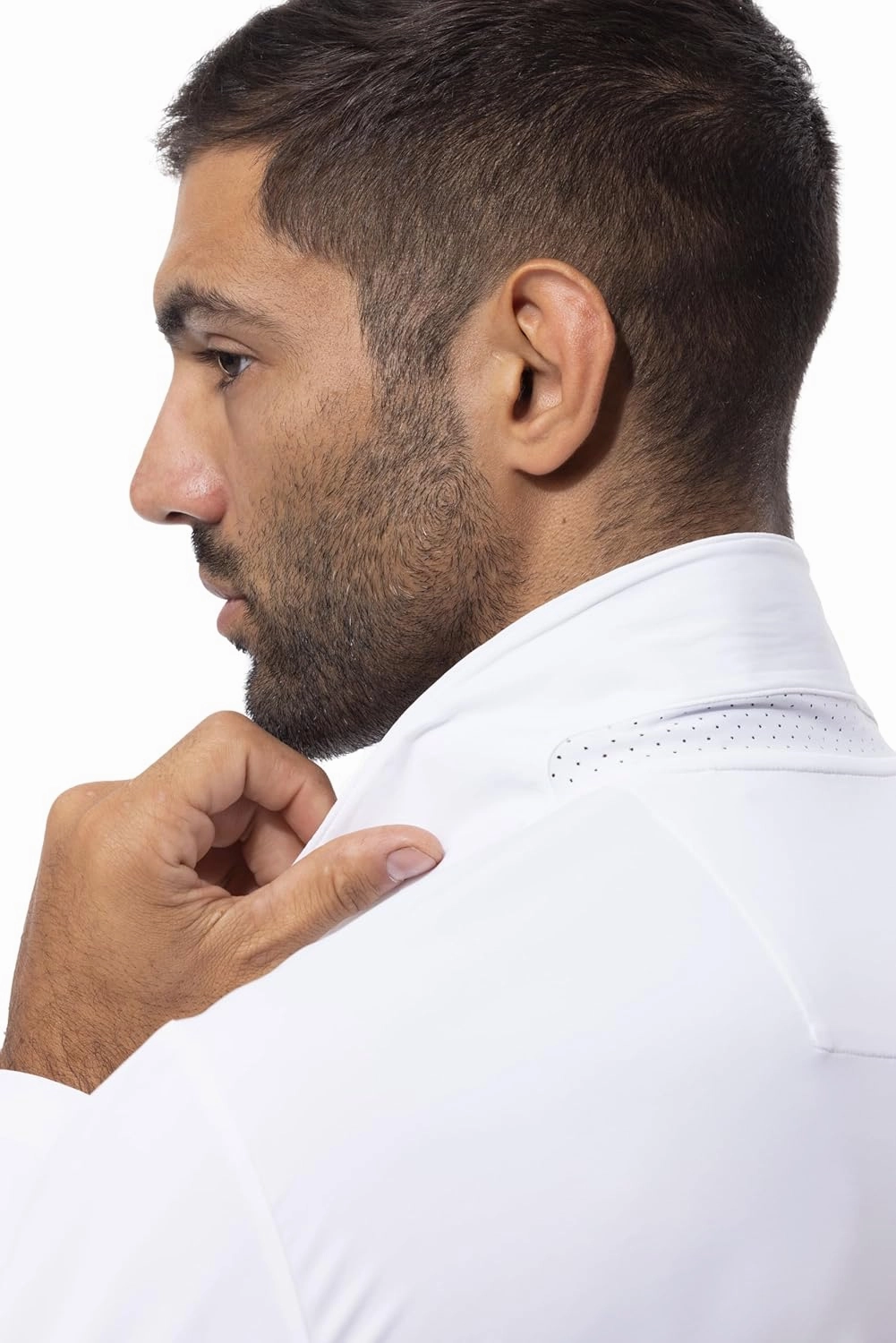 Long-Sleeve, Cooling, Golf Polos for Men from UV 50  Perfect Sun Protection.