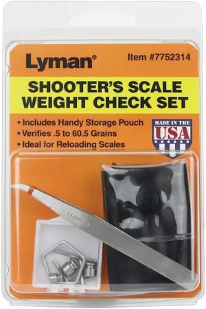Lyman 7752314 Shooters Check Weight Set