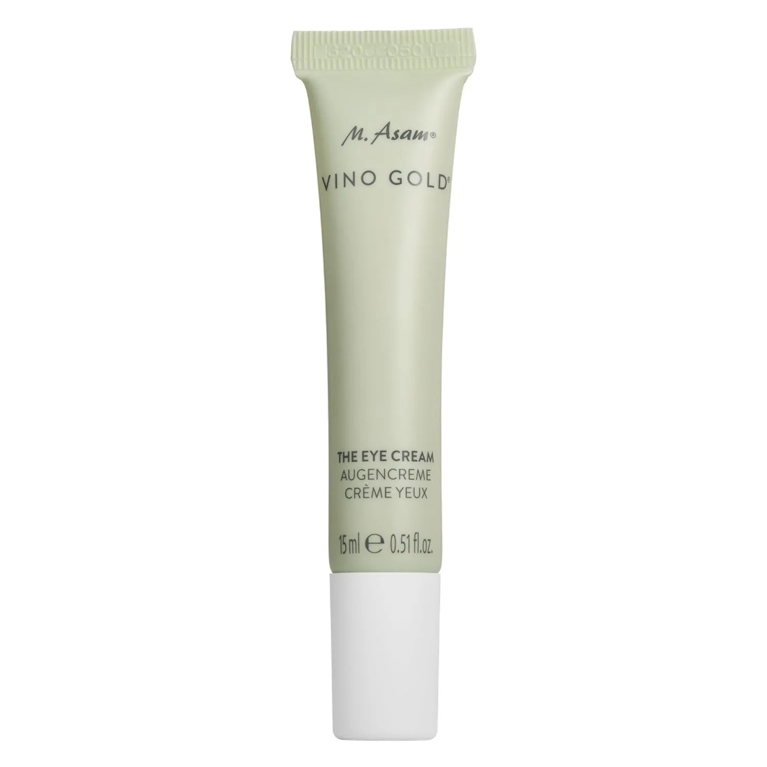M. Asam VINO GOLD Eye Cream (15ml) – Eye Cream Anti Aging with Grape Antioxidants, Smooths & Firms, Hydrating Skincare for Tired Eyes, Vegan Cream for Puffiness, Fine Lines & Wrinkles