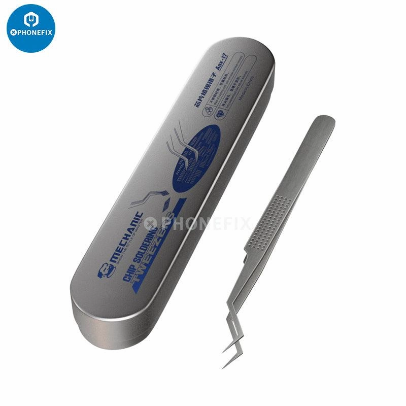 Mechanic AAC-14 Hollow Heat-Dissipating Tweezers tin positioning