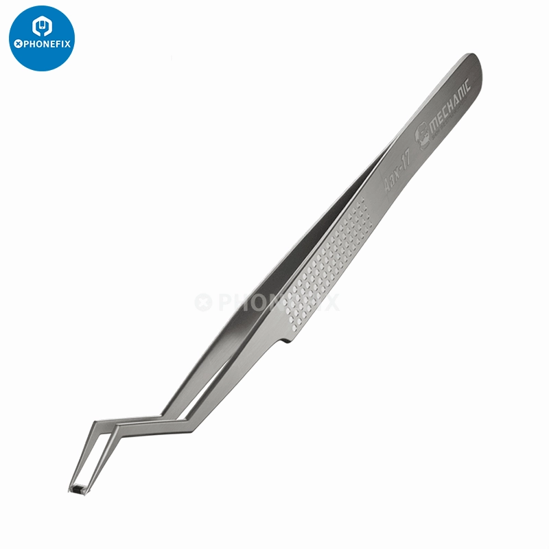 Mechanic AAC-14 Hollow Heat-Dissipating Tweezers tin positioning