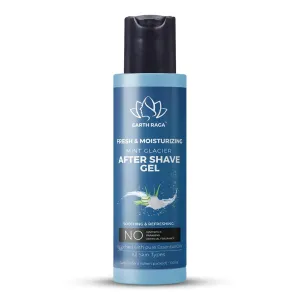 Mint Glacier After Shave Gel For Men & Women | with Menthol Crystals,Alum Powder & Aloe Vera | Cooling,Refreshing & Moisturizing 100ml