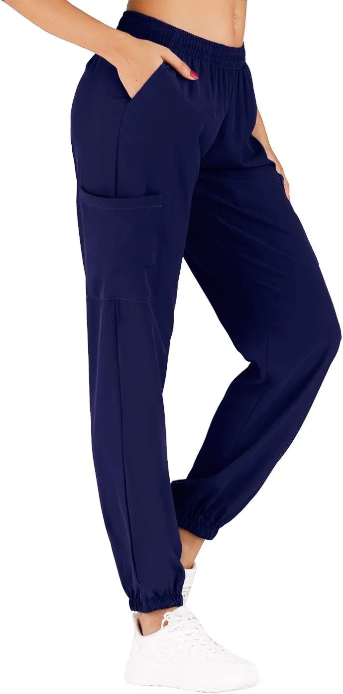 Minty Mint Women's Scrub Set Fit Lightweight Durable V Neck Top Slim Skinny Cargo Scrub Jogger Pant