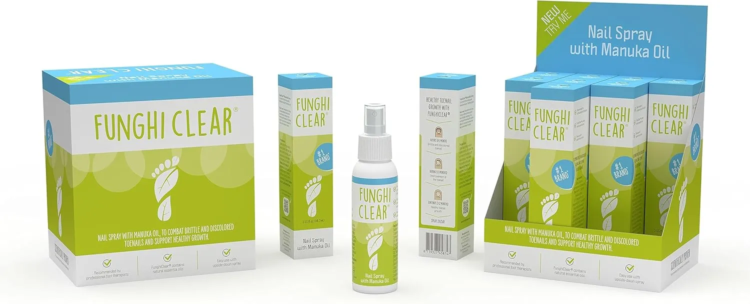 Nail Treatment for Toenail, Extra Strength Athletes Foot Treatment Spray, No Mess! Ideal to Renew Damaged, Broken, Cracked & Discolored Nails (Value 1 Pack)