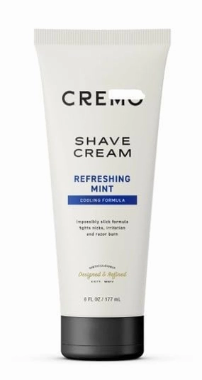 New Concentrated Mens Shave Cream, 6 fl oz, Cooling Formula, Refreshing Mint Scent (1 Pack, Package May Vary)