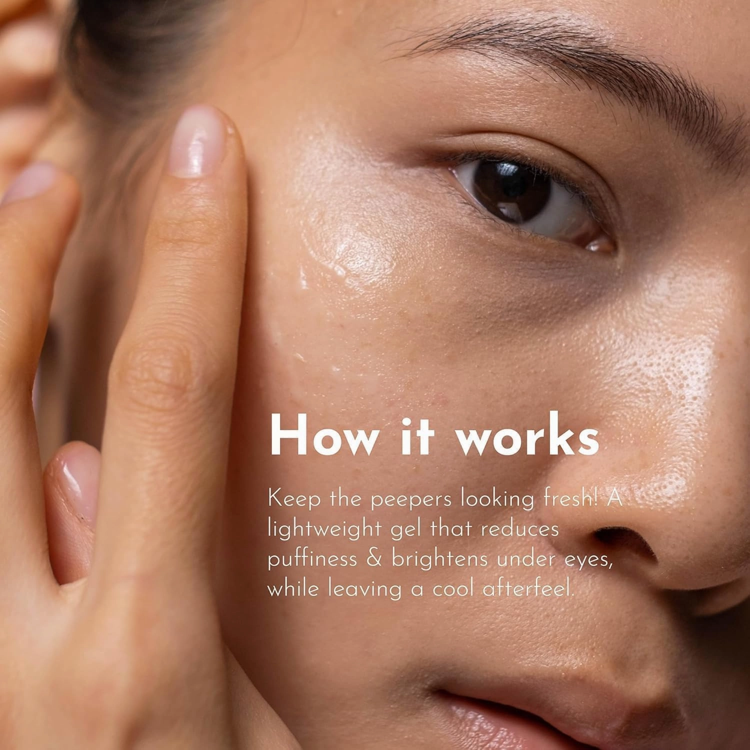 O r i m i i Under Eye Cream for Dark Circles Enriched with Arctic Cloudberry (Natural Vitamin C) For Skin Brightening Cucumber & Green Tea gel Based (15ml)