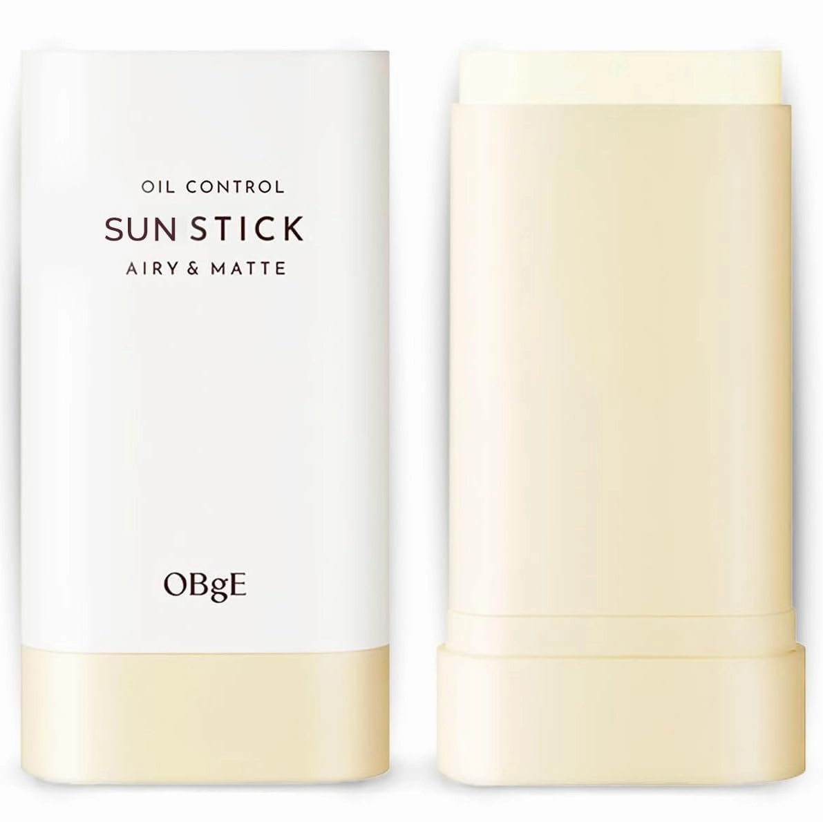 OBgE Oil Control Stick (0.6oz) - Non-Greasy, Soothing & Cooling Facial Care. High Defense. Lightweight, Long-Lasting Protection, Oil Absorption, No Clumps. Travel Essentials. Witch Hazel, Mint.