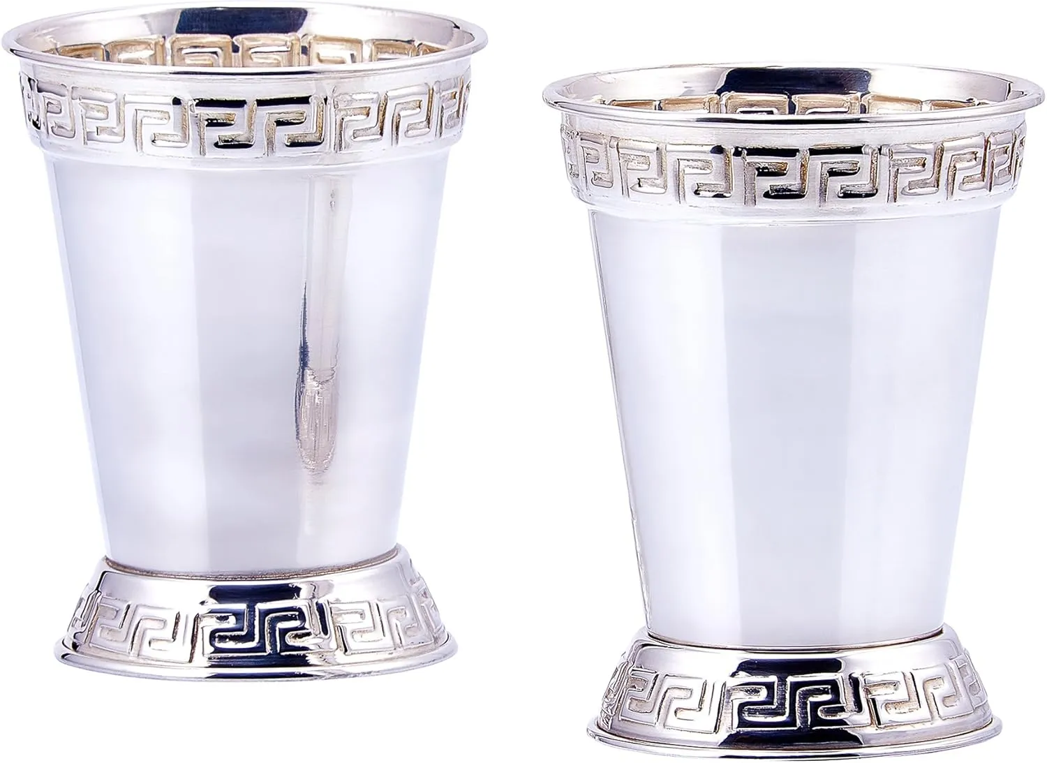 Old Dutch Mint Julep Cups (Set of 2), 12 oz., Silver