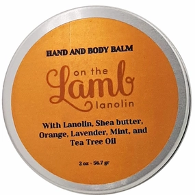 Orange, Lavender, Mint, and Tea Tree Oil Hand and Body Protective Balm 2 ounces