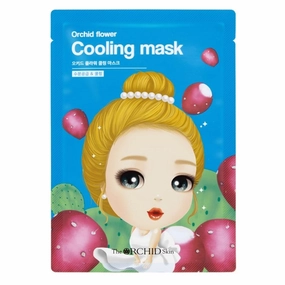 Orchid Flower Cooling Mask cooling sheet mask 25g