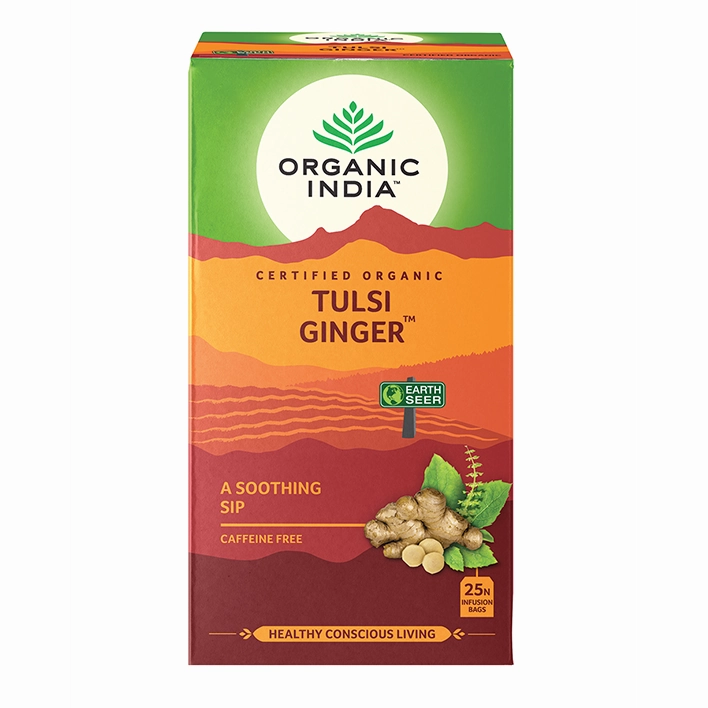 Organic Tulsi Ginger Tea