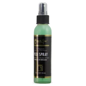 Pedi Spray Antiseptic, Mint & Eucalyptus - Refreshing Foot Care - 4 Ounces
