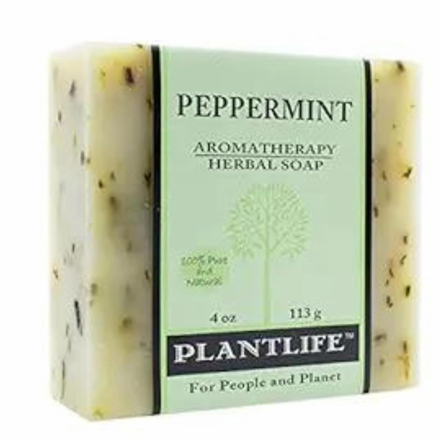 Plantlife Peppermint, Double Mint, and Rosemary Mint Bar Soap Bundle of 3 - Moisturizing and Soothing Soap for Your Skin, Handcrafted Using Plant-Based Ingredients - Made in California, 4 oz Bars