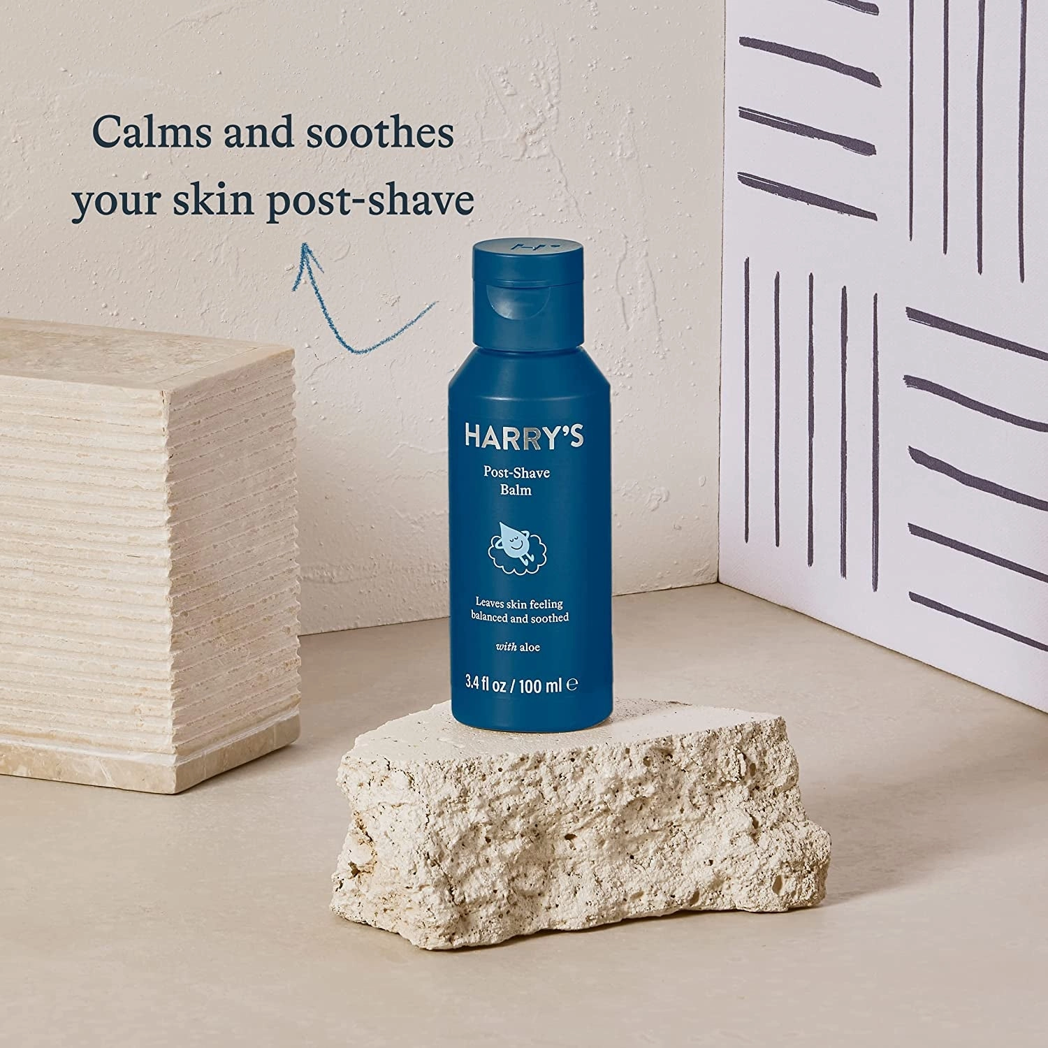 Post Shave - Post Shave Balm for Men - 3.4 Fl Oz (Pack of 2) (Packaging May Vary)