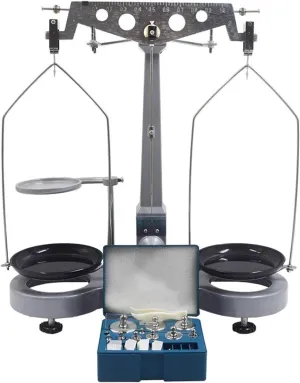 Precision Mechanical Balance, 500g 0.02g Single Lever Table Balance Scale, with Standard Weights, Physical Mechanics Experimental Equipment Teaching Aids
