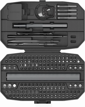 Precision Electric Screwdriver Set,160-in-1 Mini Electric Screwdriver,650mAh Rechargeable Screwdrivers,S2 Magnetic Bit,3 Torque Settings,Repair Tool Kit for Computer Phone Laptop Camera Watch Glasses