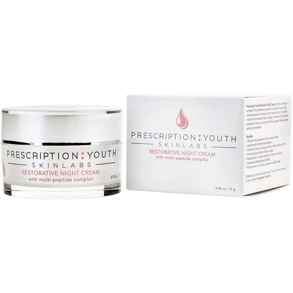 Prescription Youth Restorative Night Cream With Multi-peptide Complex – 27g/0.90oz