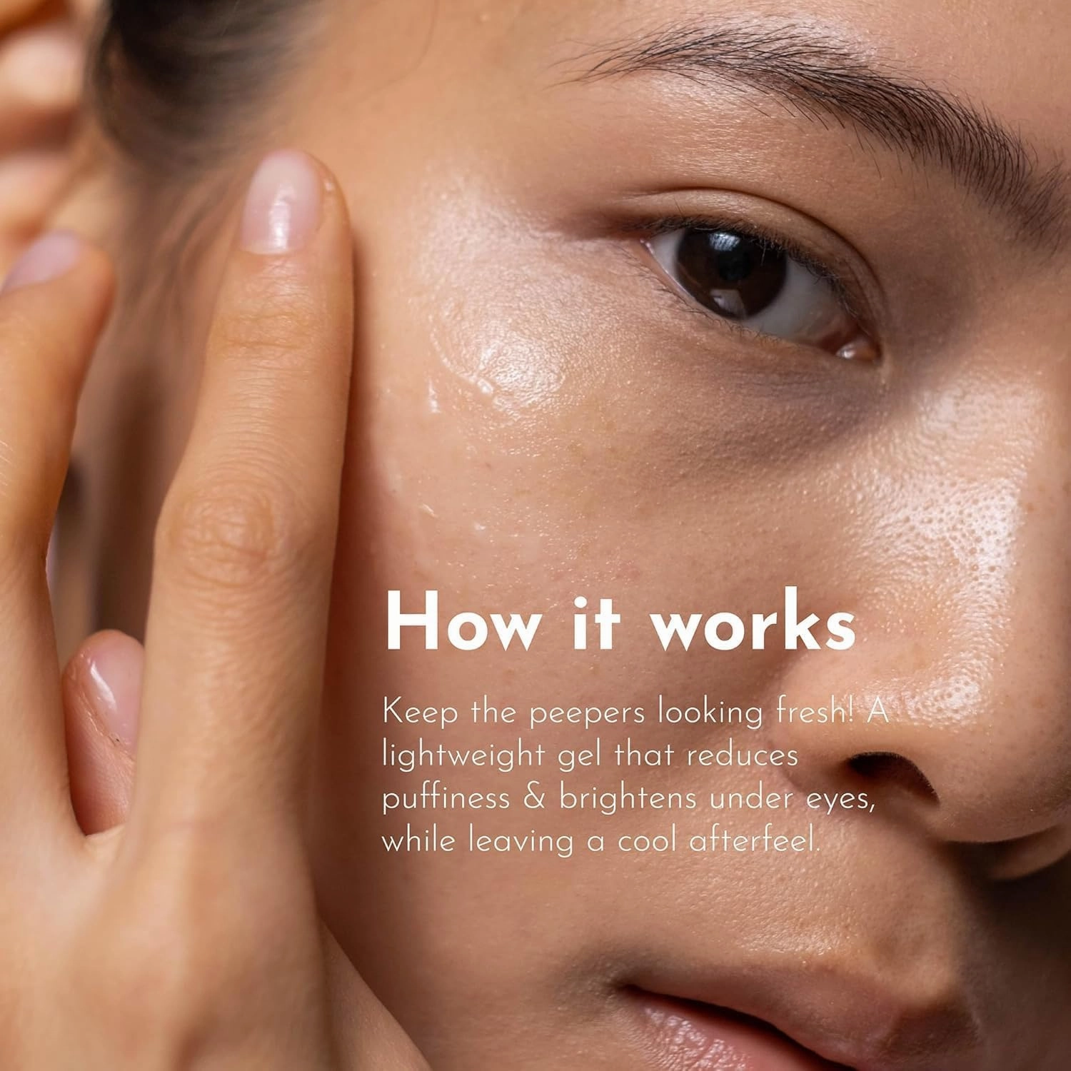 RI Under Eye Cream for Dark Circles Enriched with Arctic Cloudberry (Natural Vitamin C) For Skin Brightening Cucumber & Green Tea gel Based | 15ml