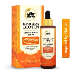 Rosemary Mint & Biotin Hair Growth Serum Formulated With Biotin, Hyaluronic Acid, Baobab Protein, Rosemary, Mint & Other 22  Natural Herbs and Extracts Combat Hair Loss and Promote Hair Growth 60 ml