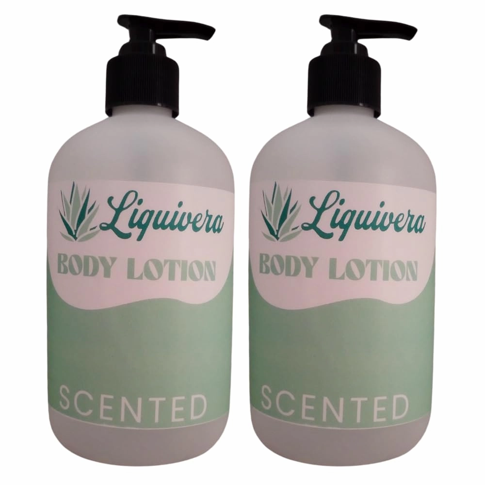 Rosemary Mint Scented Body Lotion with Aloe Vera, 12 Oz (2 Pack)
