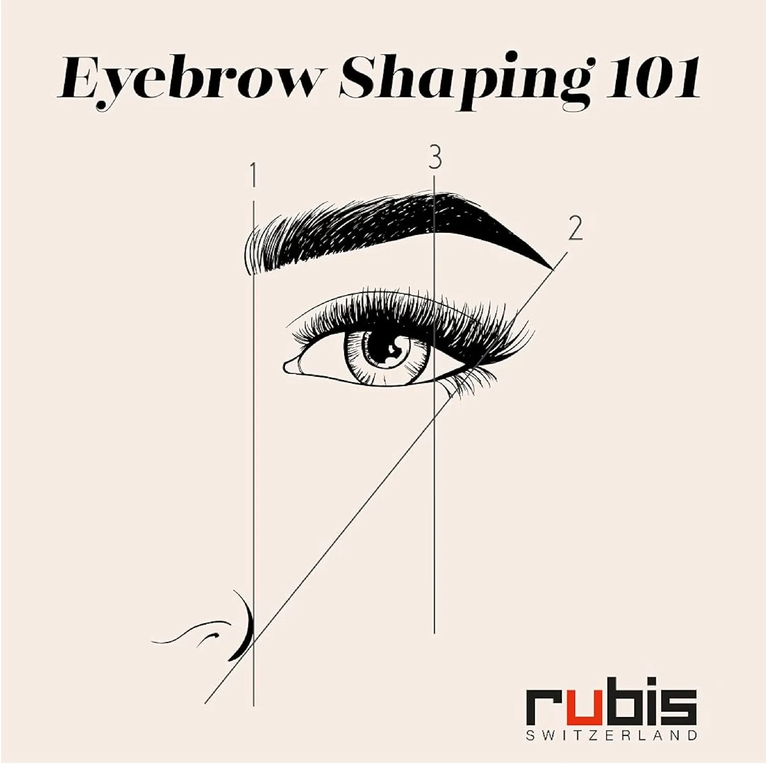 Rubis Classic Techno Stainless Steel Tweezers for Precise Eyebrows and Hair Removal Slanted Polymer Tips, 1KS108, Pink,Rubis Switzerland Swiss Made World Renowned Precision