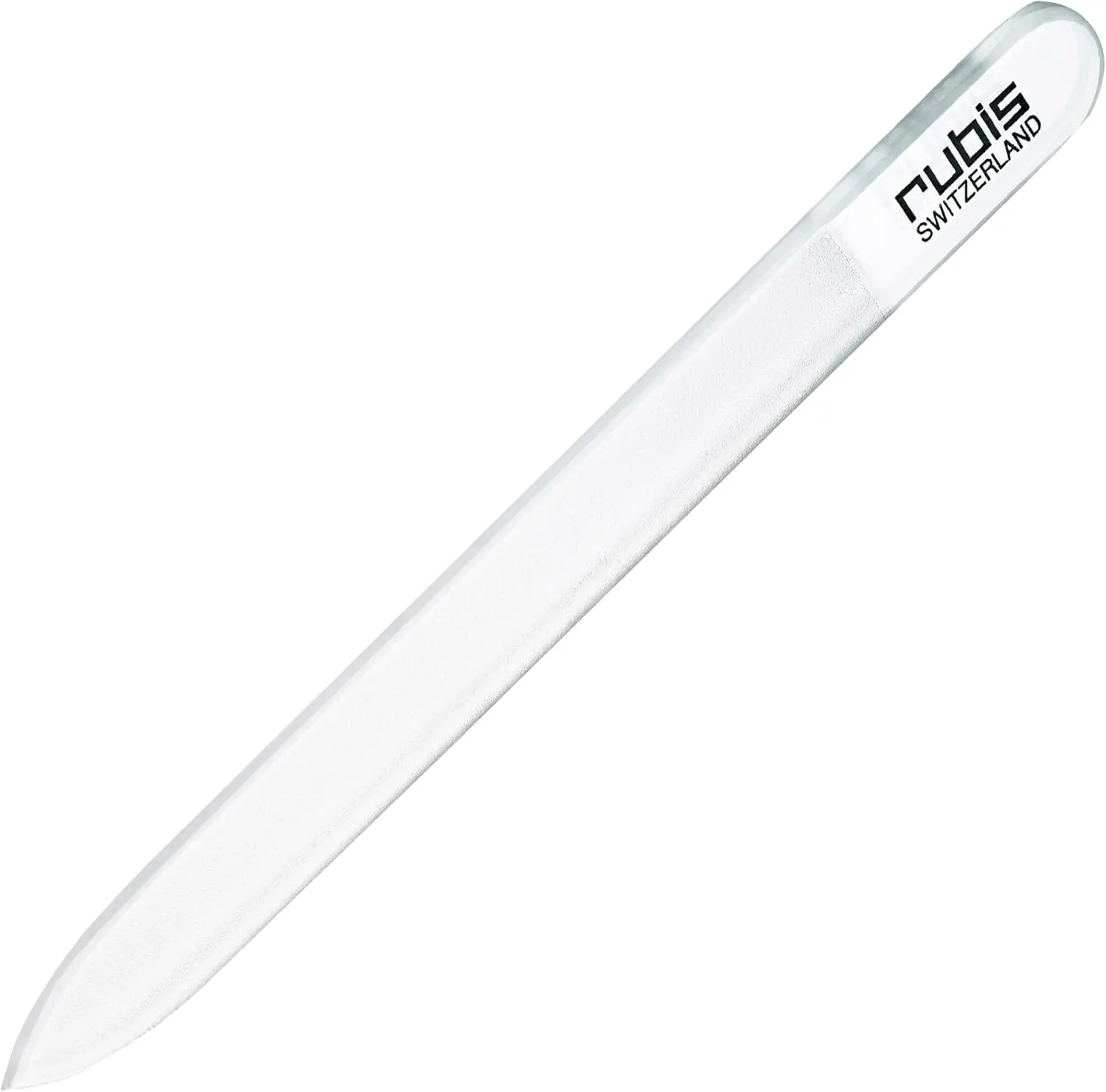 Rubis Straight Glass Nail File for Shaping and Smoothing Finger and Toenails, 1K700G, Made in Switzerland