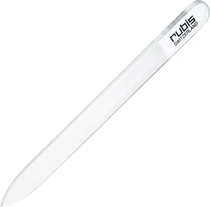 Rubis Straight Glass Nail File for Shaping and Smoothing Finger and Toenails, 1K700G, Made in Switzerland