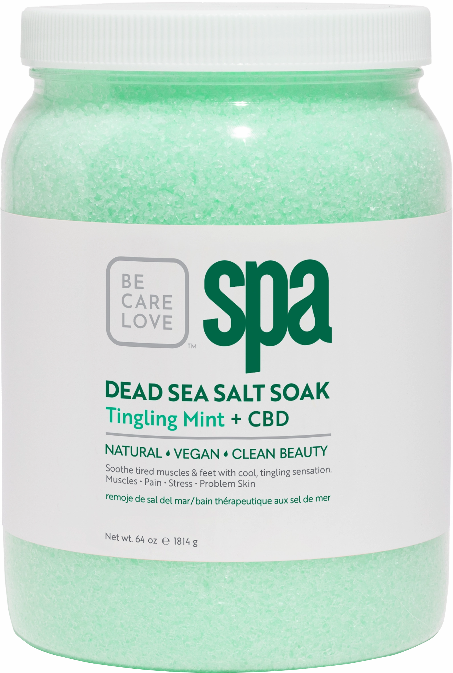 SALT SOAK TINGLING MINT & CBD