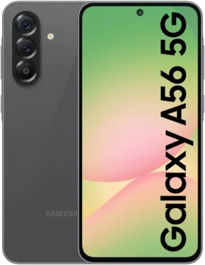 SAMSUNG Galaxy A56 5G Ai (for Tmobile Mint Tello & Global) (256GB   12GB) Version Latina Unlocked SM-A566E/DS 6.6" 120Hz 50MP Triple (Awesome Graphite SM-A566EZADTPA)