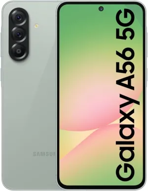 SAMSUNG Galaxy A56 5G Ai (for Tmobile Mint Tello & Global) (256GB   12GB) Version Latina Unlocked SM-A566E/DS 6.6" 120Hz 50MP Triple (Awesome Olive SM-A566EZGDTPA)