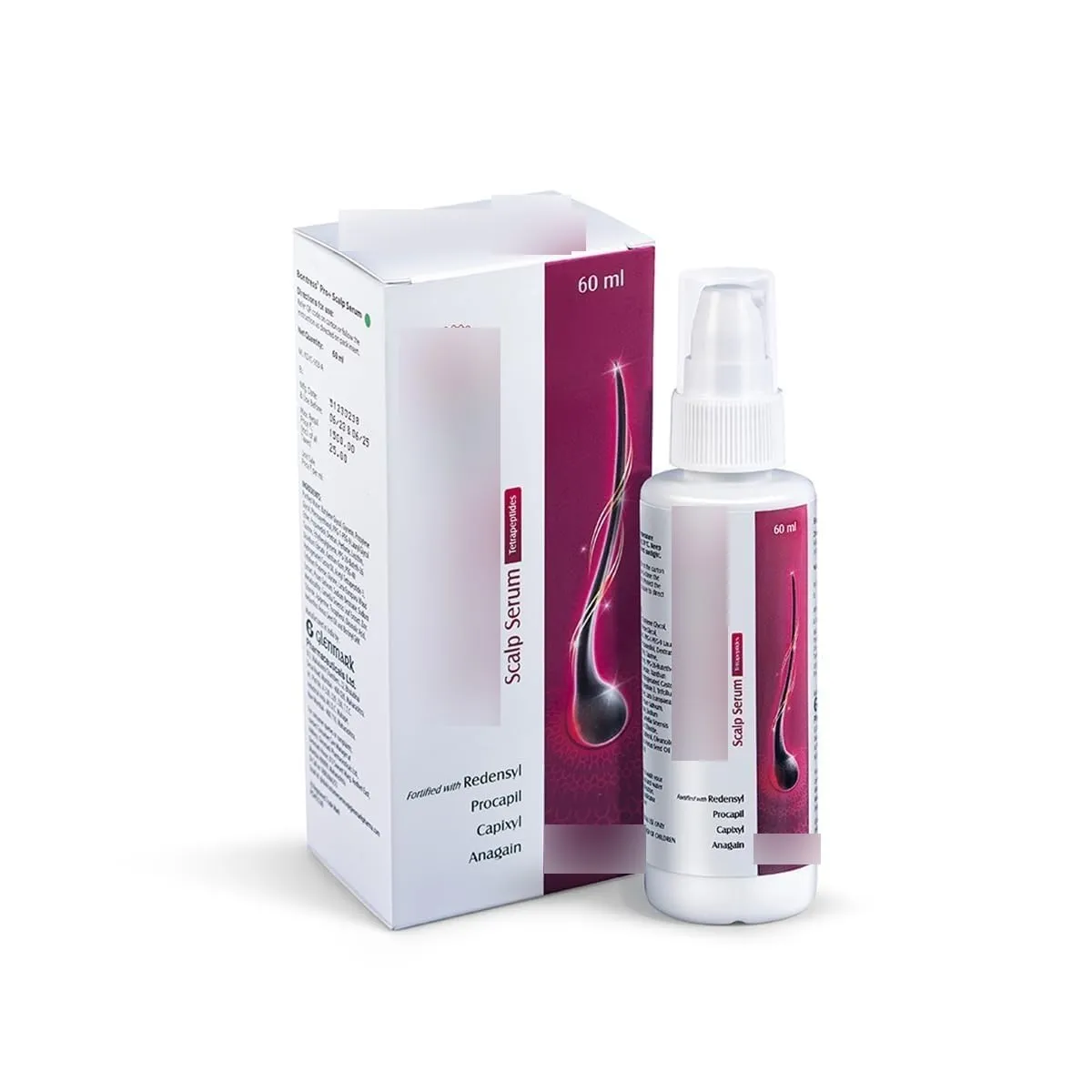 Scalp Serum fortified with Redensyl, Procapil, Capixyl & Anagain| helps reduce hair fall | Hair Growth Serum for both Men & women, 60ml Pack Of 1, Nautral