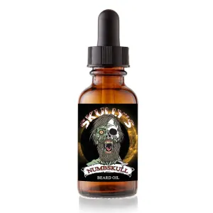 Skully's NUMBSKULL BEARD OIL 1 OZ. - BEARDS NEVER DIE COLLECTION - Beard oil for Men, Promotes Beard Growth, Softens, Moisturizes