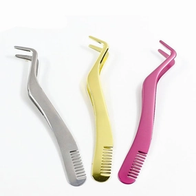 Stainless Steel Eyelash Tweezers