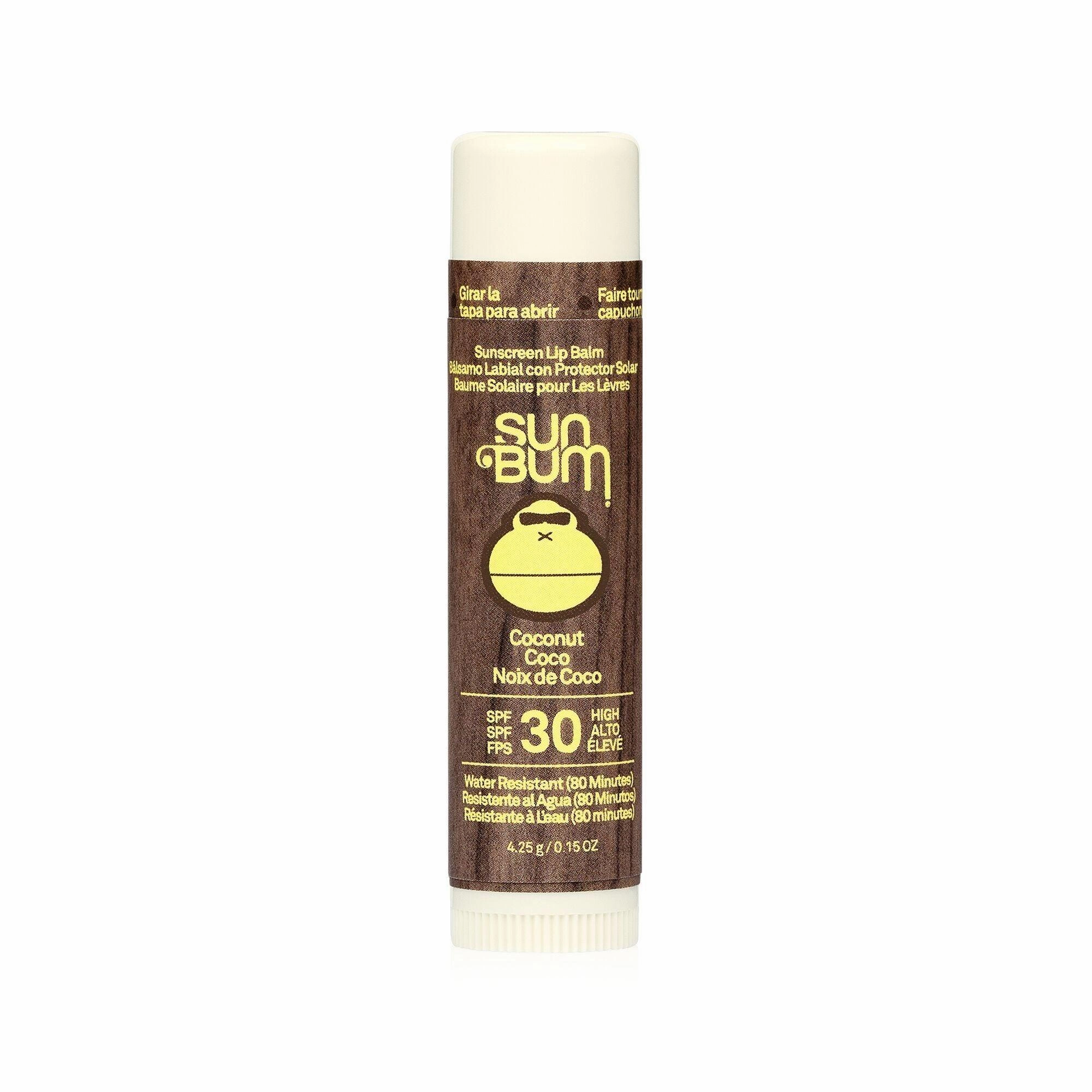 Sun Bum Original SPF30 Sunscreen Lip Balm Sun Protection Coconut
