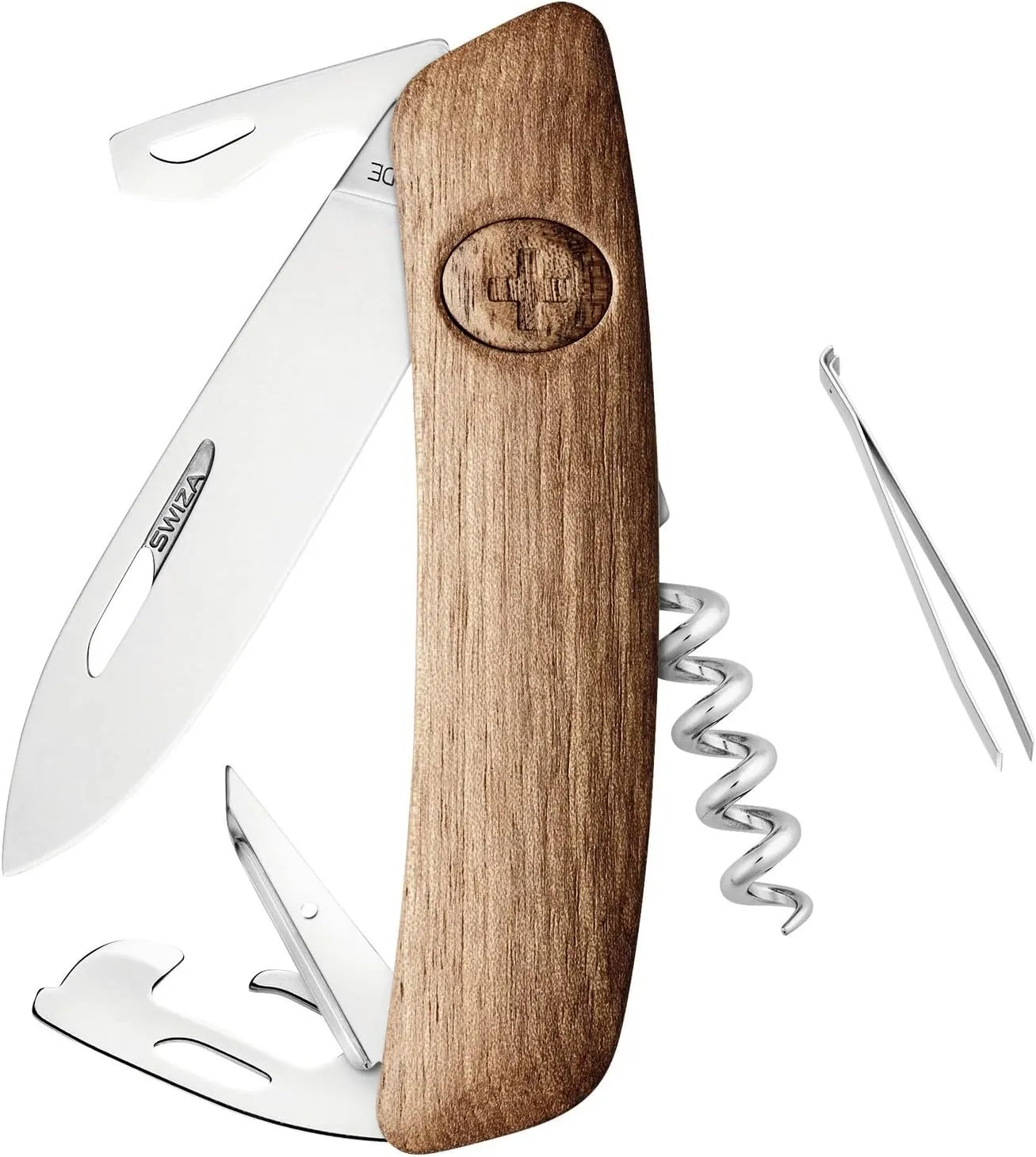 Swiza SZA0306300: D03 Swiss Pocket Knife Walnut