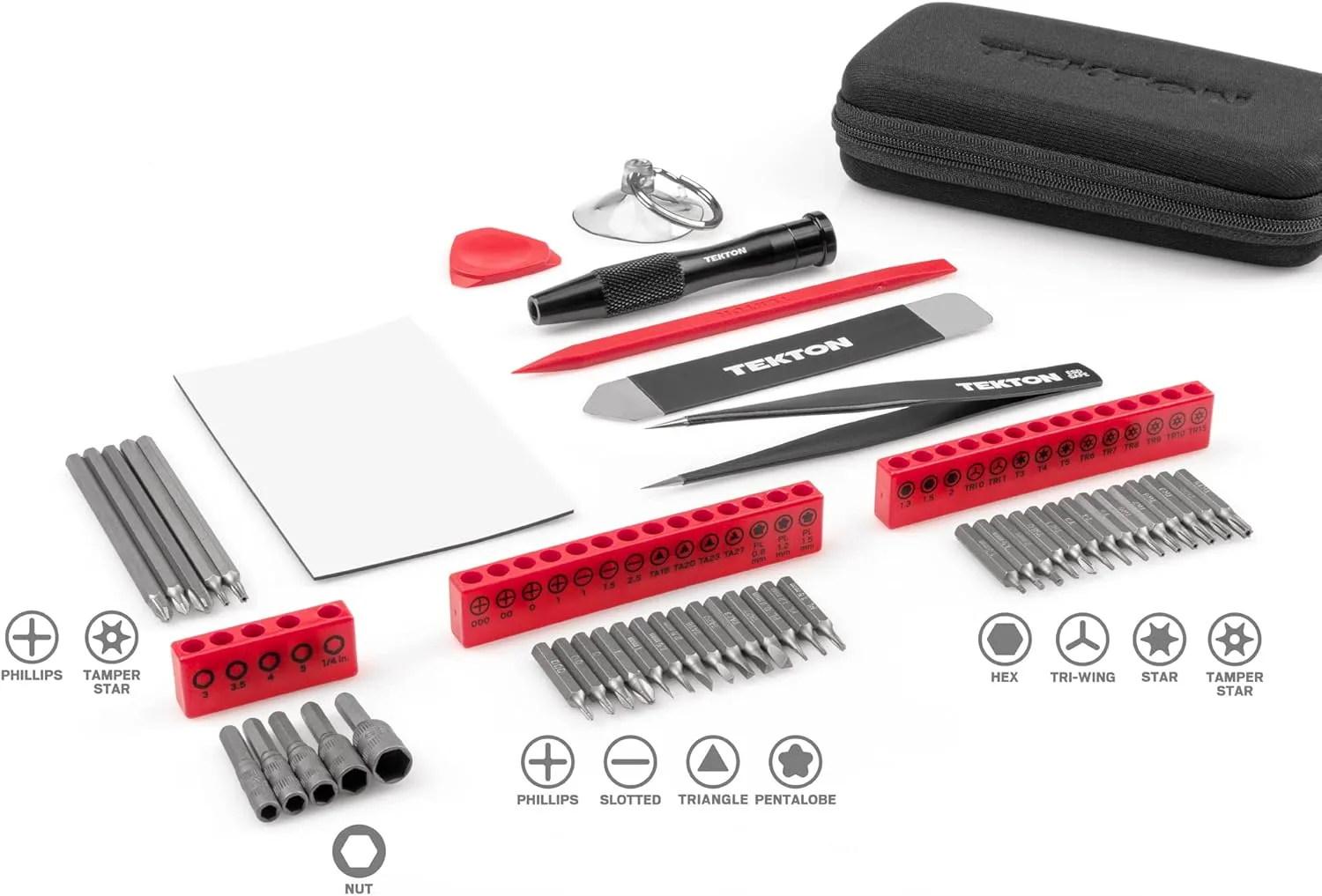 TEKTON Everybit Tech Rescue Kit (46-Piece) | 28301