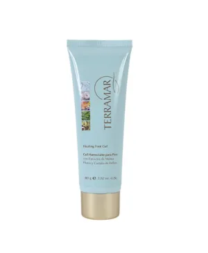 Terramar Moisturizing Foot Gel - Cooling & Healing Relief with Mint, Horse Chestnut & Arnica Extracts - Soothes Tired, Achy Feet, Softens Skin