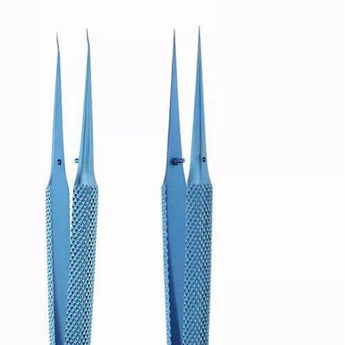 Titanium Alloy 0.15mm CURVED Point Professional Tweezer for Electronics Repair