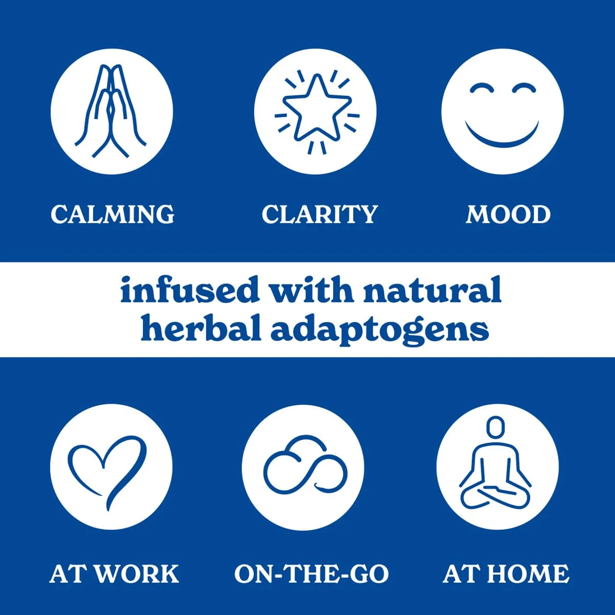 Tranquini Calming Drink with Herbal Adaptogens, Non-Alcoholic, Sparkling Water, Sugar & Gluten Free, Ashwagandha with L Theanine, Vegan
