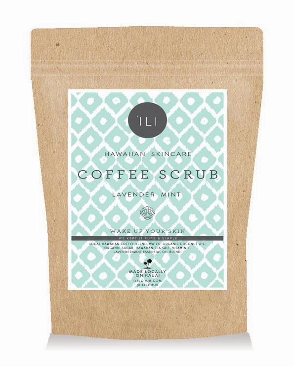 TRAVEL SIZE COFFEE SCRUB LAVENDER MINT