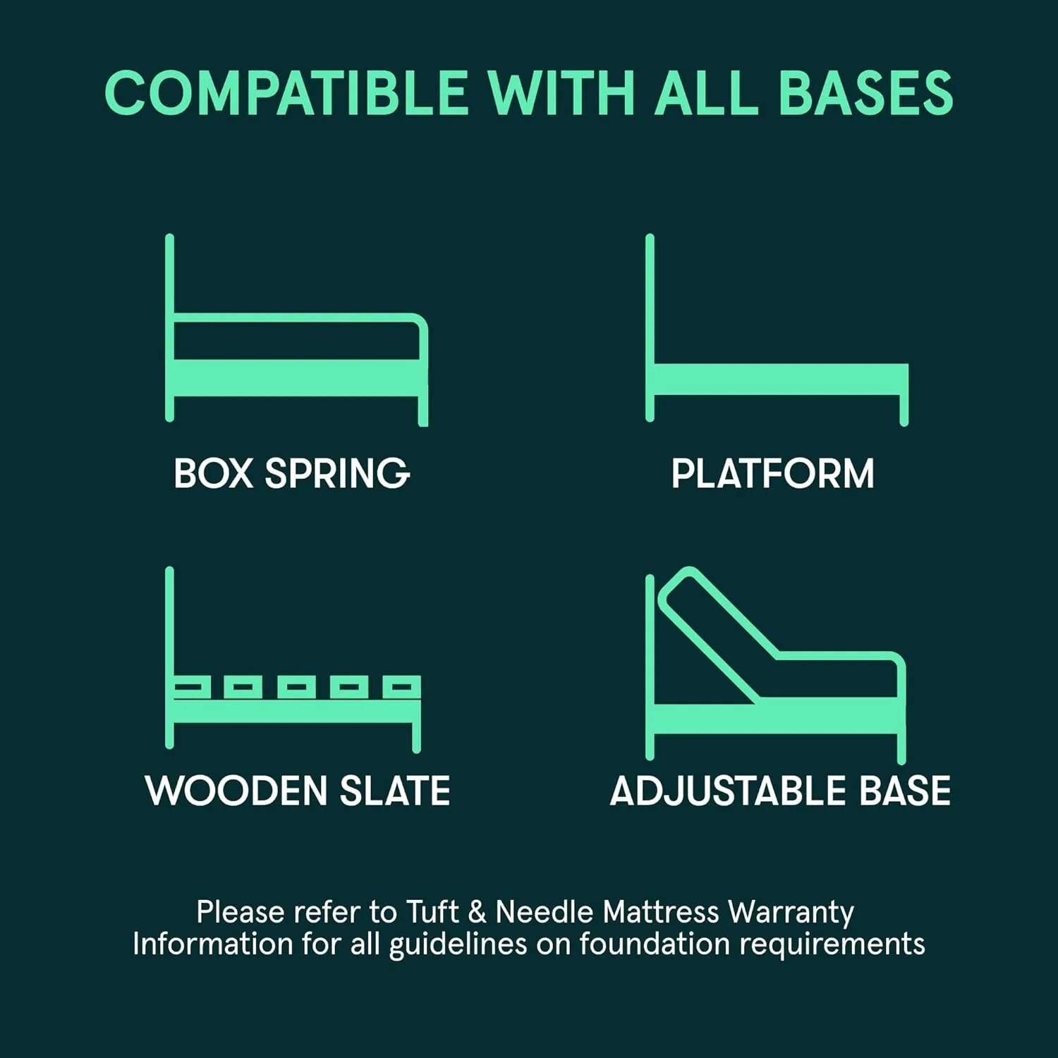 Tuft & Needle Mint Medium Plush Twin XL Size Adaptive Foam Mattress in a Box, Cooling Pressure Relief, Contouring Support, 100 Night Trial, Fiberglass Free, CertiPUR-US, 10-Year Limited Warranty