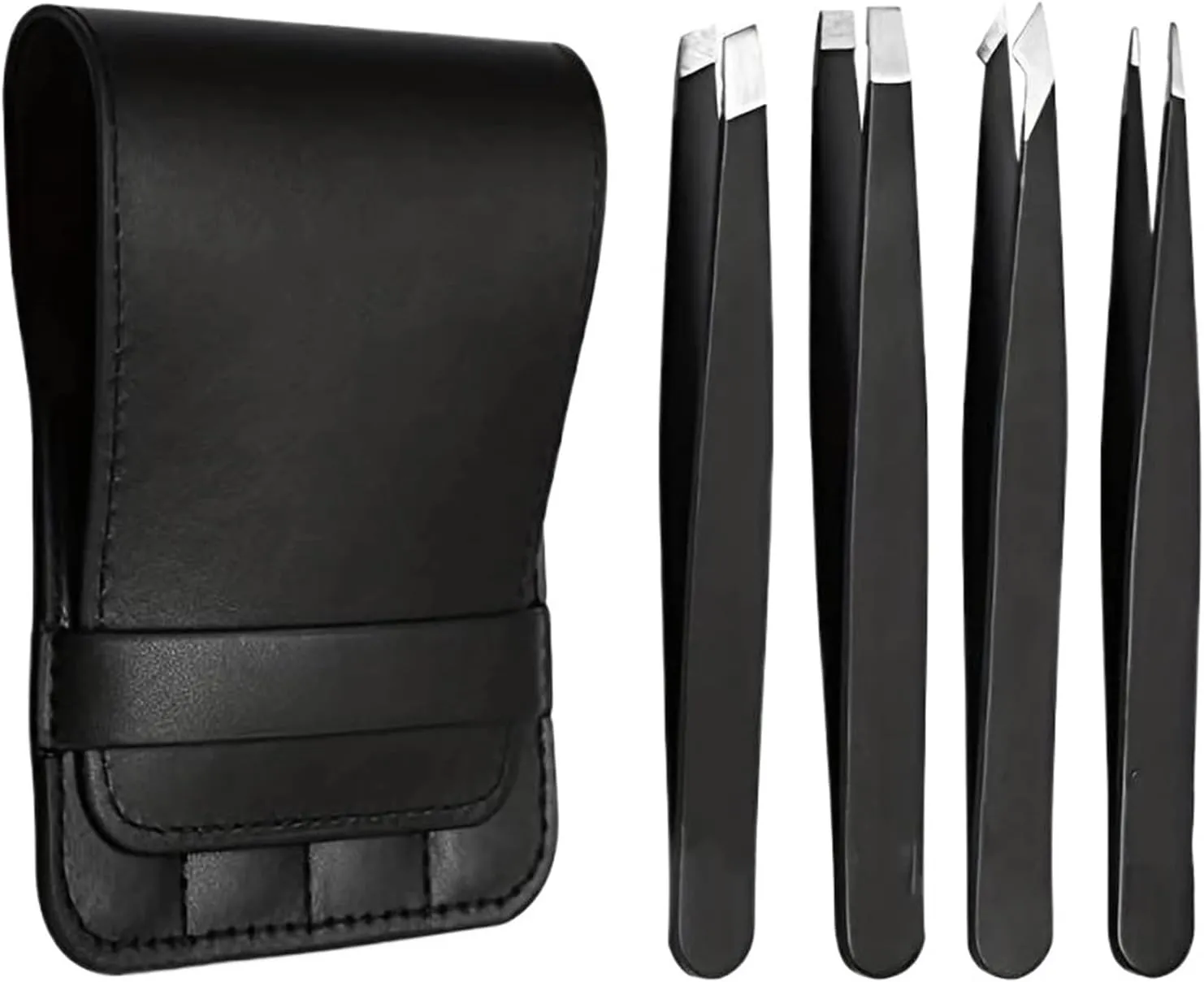 Tweezers - Professional Tweezers For Eyebrows - Great Precision For Facial Hair, Splinter And Ingrown Hair Removal,